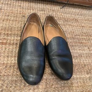 Size 8 Franco Sarto leather loafer flats